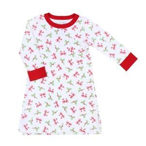 NEW MAGNOLIA BABY girl's chloe classics nightdress in red